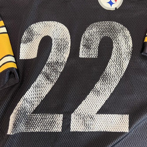 Vintage Pittsburgh Steelers Jersey Mens Large Black Duce Staley #22 NFL Reebok - Picture 3 of 14