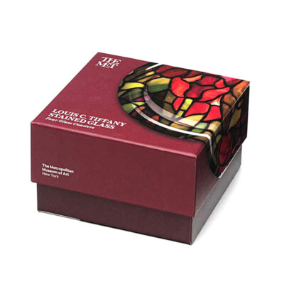 Metropolitan Museum Of Art Louis C. Tiffany Stained Glass Coasters