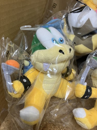Sanei ALL STAR COLLECTION Super Mario Peluche Juguete Koopalings Set de 7 Japón - Imagen 3 de 9