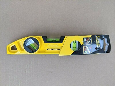 STANLEY FATMAX ALUGUSS MAGNETISCHE TORPEDOWASSERWAAGE NEU