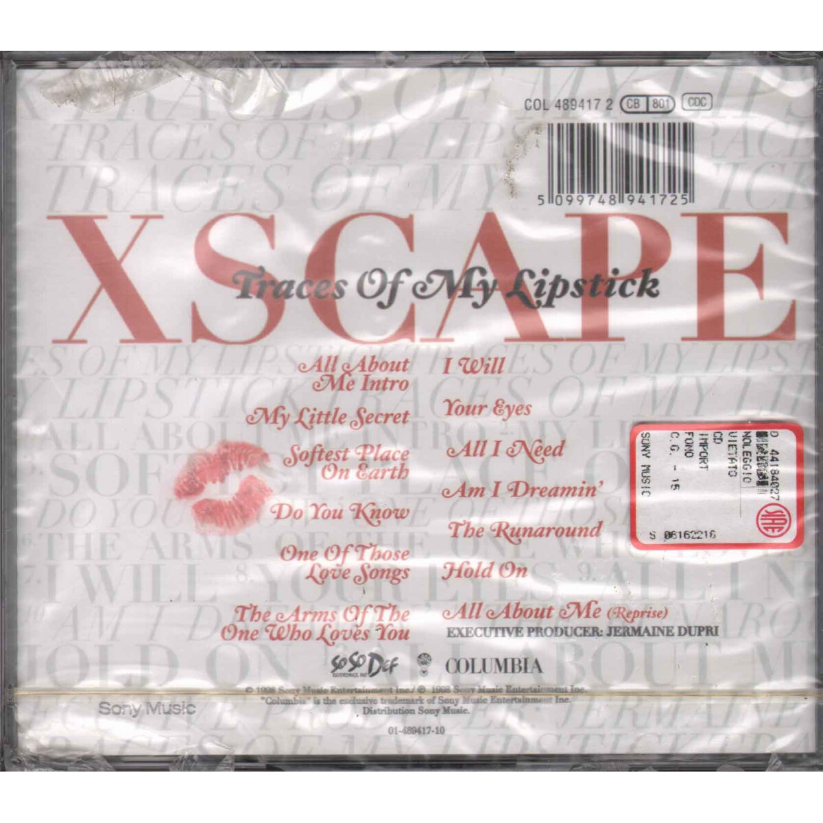 Traces of My Lipstick by Xscape (CD, 1998) for sale online | eBay UK