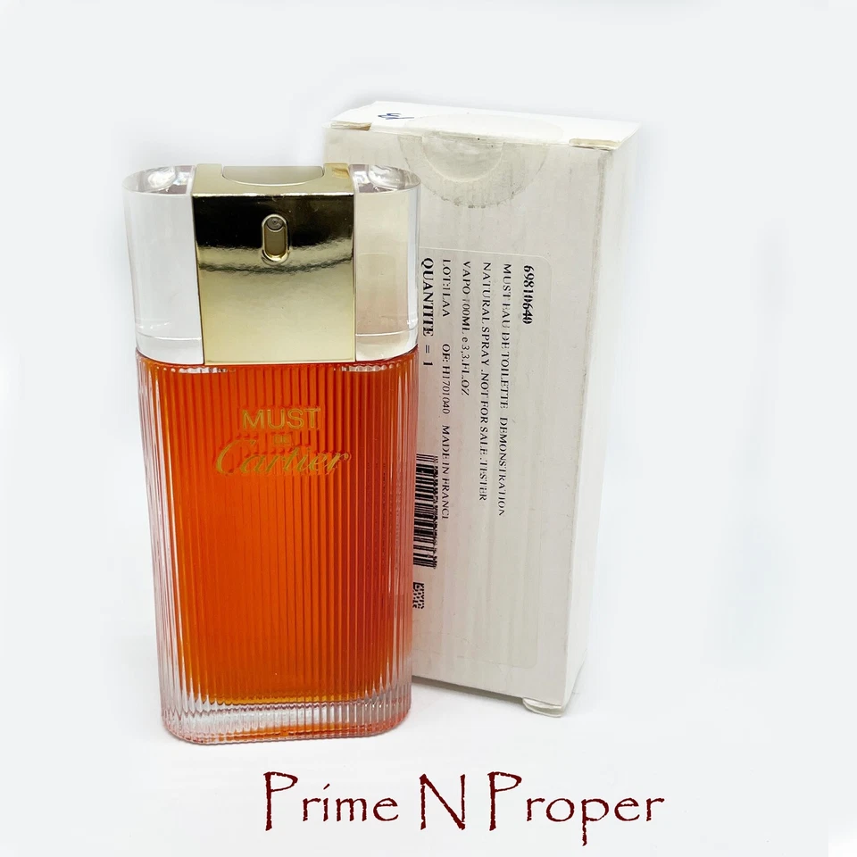 Must de Cartier Pour Femme туалетная вода, спрей 3,4 жидких унц / 100 мл - тестер - Изображение 2 из 4