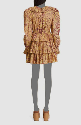 Women's Lola Dress in Amber - Size 4 | Cotton | Ulla Johnson