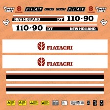 Fiat 110-90 DT NewHolland Adesivi Decalcomanie di ricambio aftermarket trattore