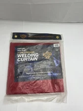 Trust Protection 6400-64 14 MIL ORANGE WELDING CURTAIN 6' x 4'