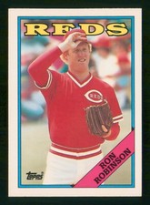 RON ROBINSON 1988 TOPPS TIFFANY 88 NO 517 NRMINT+            20150