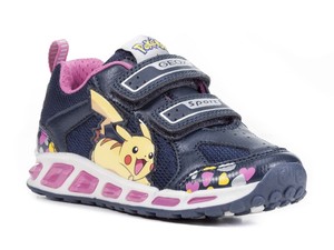 Sneakers Geox Bambino Spaziale Blu/Lime con Luci
