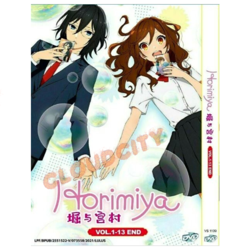 DVD Anime HORIMIYA VOL.1-13 END Eng Dub Toda la Región Manga Japonés - Imagen 1 de 11