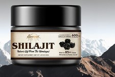 Shilajit Pure Himalayan Organic Resin, 600mg per serv., 30g, 85 Trace Minerals