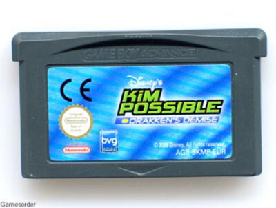 KIM POSSIBLE - DRAKEN`S DEMISE  (Modul) °Gameboy Advance / SP Spiel°