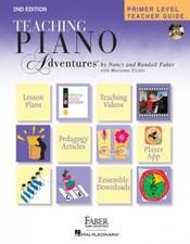 Primer Level Teacher Guide 2nd Edition Hardcover and DVD Faber Piano 000231607