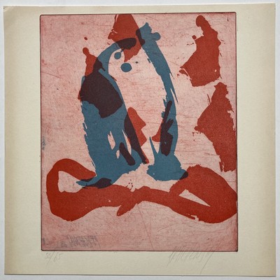 Markus Prachensky, Ohne Titel, 1963, Grafik, Radierung