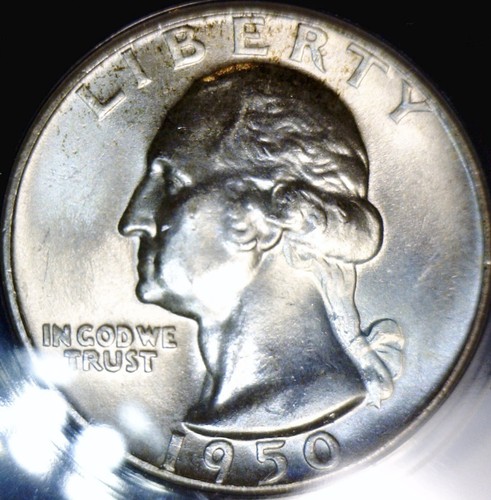 1950 ERROR ANACS MS63 DDR FS #801 Washington Quarter Coin Doubled Die DBL BEAK - Picture 6 of 8