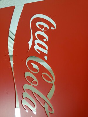 Vintage Coca Cola Mirror Advertising Bar Pub Man Cave Soda Pop