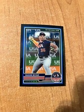 2023 Stars & Stripes - Vaughn Neckar - #12 Black Team USA Logo Prizm 18/50