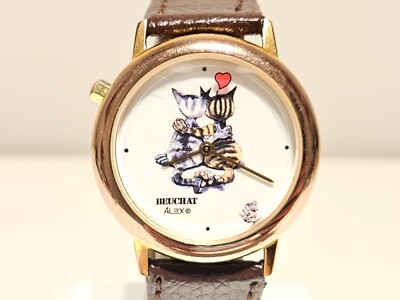 VINTAGE GOLD PLATED QUARTZ LADIES WATCH  display picture 1