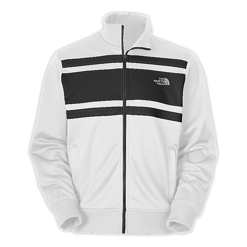 The North Face Steady Start Track Jacket TNF White/Asphalt Grey
