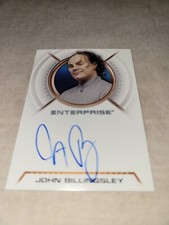 STAR TREK Enterprise season 1 John Billingsley as Dr Phlox autograph card A2