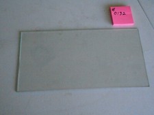 Clear glass panel 10-15/16" x 5-7/16" x 1/16"