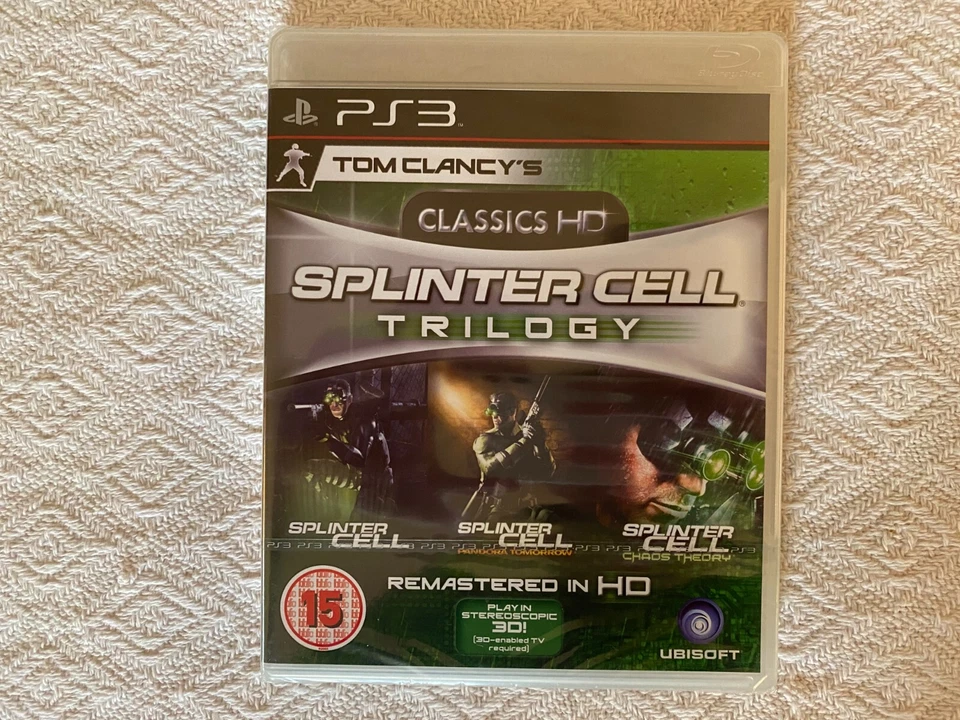 Splinter Cell Trilogy PS3 - UK PAL New Sealed - High Quality Packing - Tracked - Image 3 of 4