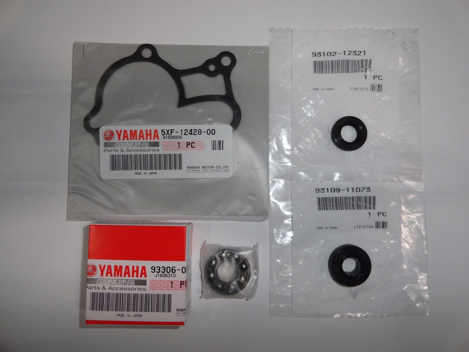 OEM Yamaha Ybr250 YBR 250 Front Fork Oil Seal Washer PN 1s4-f3146-00 for  sale online