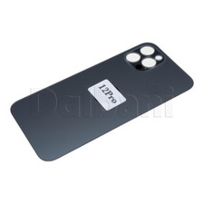 Back Glass Rear Housing Battery Cover Camera Lens For iPhone 12 Pro Black
