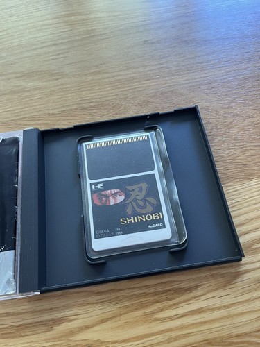 Shinobi JPN PC Engine SuperGrafx Turbo Duo GT Sega Arcade Classic! - Picture 15 of 21