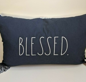 rae dunn blessed pillow