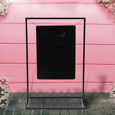 Hochzeit Willkommen Billboard Metall Bogenständer Werbung Zeichen Regal 110x75cm