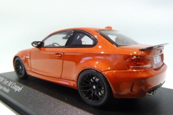 1/43 Minichamps BMW 1 Serie M Coupe E82 2011 Orange Metallic 1/43 Minichamps BMW 1 Serie M Coupe E82 2011 Orange Metallic