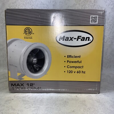 Can Fan Max Fan 12'' CFM 736835