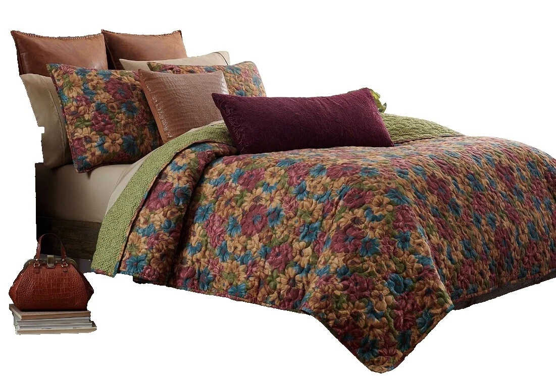 Multicolor Floral Quilts, Bedspreads & Coverlets