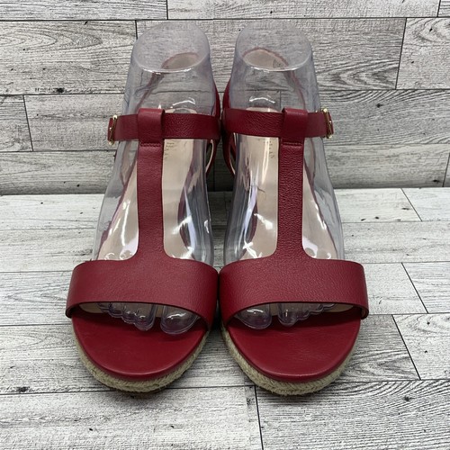 Cole Haan Elizabeth Platform T-Strap Sandals Size 8B - Picture 2 of 13
