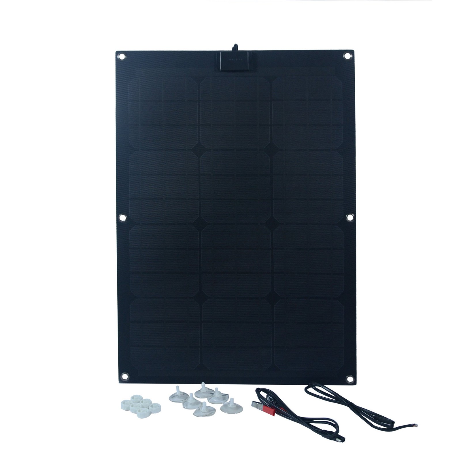 Nature Power 50-Watt Semi-Flex Solar Panel for 12-Volt Charg