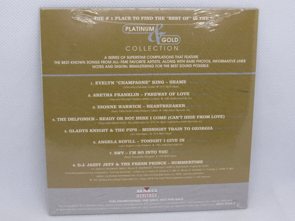 Platinum & Gold Collection Limited Edition Sampler Promo CD 2004 Soul BMG - Image 2 of 2