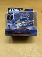 Jazwares Star Wars Micro Galaxy Squadron The Mandalorian's N-1 Starfighter