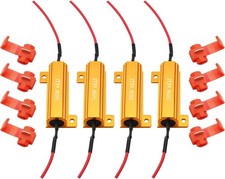 4Pcs Quality 50W 6ohm Load Resistors - Fix LED Bulb Hyper Flash/Error Code