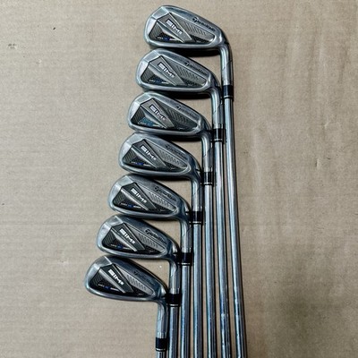 TaylorMade SIM2 MAX 7-Piece Iron Set RH Golf Clubs - KBS MAX MT S | 85 (5-A)