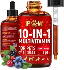 Liquid Multivitamin for Dogs with Glucosamine   Help Medium, Golden