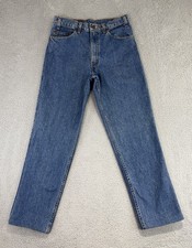 Vintage 1993 Levi's 540 Orange Tab Jeans Men 32(31x28.5) USA Made Medium Wash