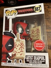 Funko Pop! Vinilo: Marvel - Deadpool - GameStop (GS) (Exclusivo) #887