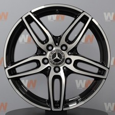 18" Mercedes AMG A Class W176 CLA Black wheel REFURBISHED 7.5J ET52 A1764010700