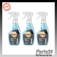 3 x Simoniz Clear Vision Glass Cleaner 500ml Streak Free Windows Mirrors Plastic
