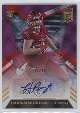 2020 Panini Donruss Elite Rookie Purple 13/49 Harrison Bryant #RA-HB Auto 5xh