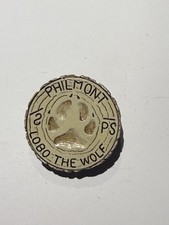 Lobo The Wolf  Philmont Boy Scout Neckerchief Slide Ceramic