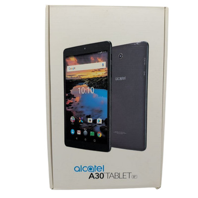 Alcatel A30 9024W Android Tablet 16GB WiFi 8'' IPS Quad Core 4G LTE 5MP Camera