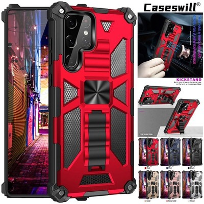 For Samsung Galaxy S26 S25 S24 S23 FE S22 S21 Ultra Shockproof Stand Case Cover