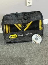 Skills Speed Hurdles x5 Yellow w/ Travel Bag