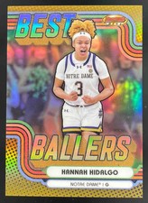 2024 Bowman Bowman's Best University Best Ballers Gold #BB-23 Hannah Hidalgo /50