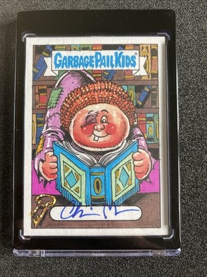 Garbage Pail Kids Sketch Card By Chris Meeks One Of One 1/1